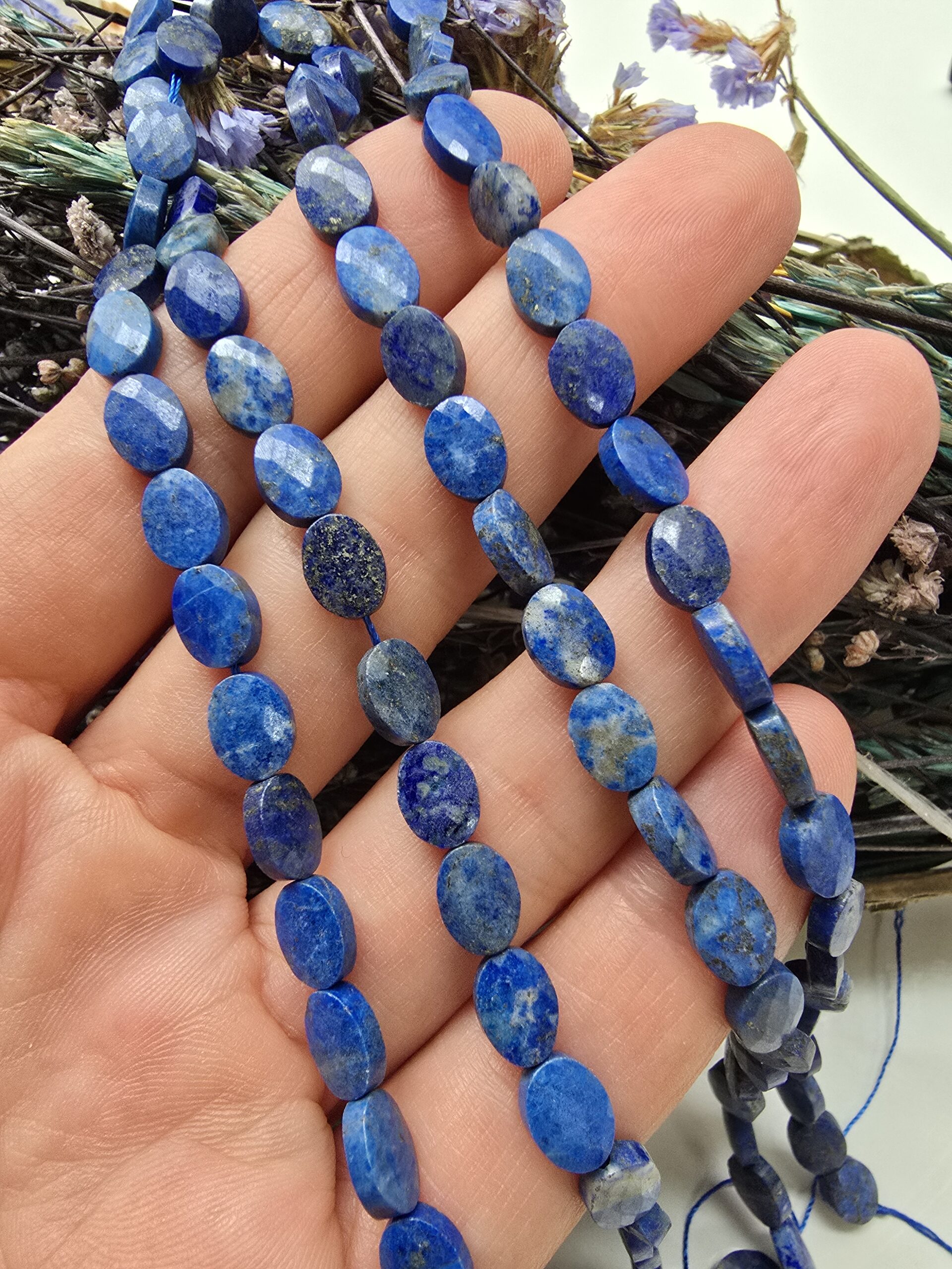 6x8 MM Fasetli Oval Lapis Taşı