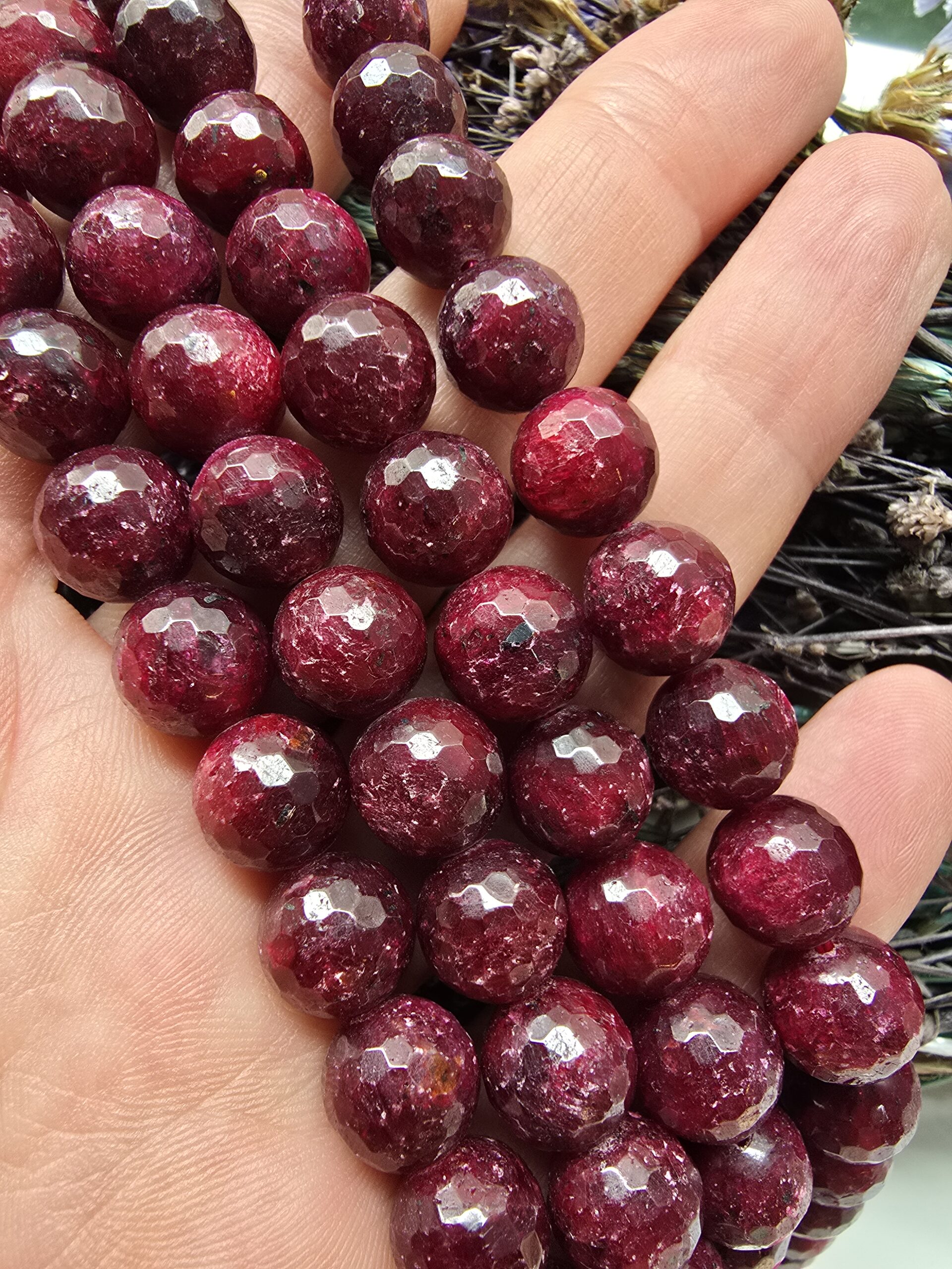 10 MM AAA Elmas Kesim Yakut Doğal Taş