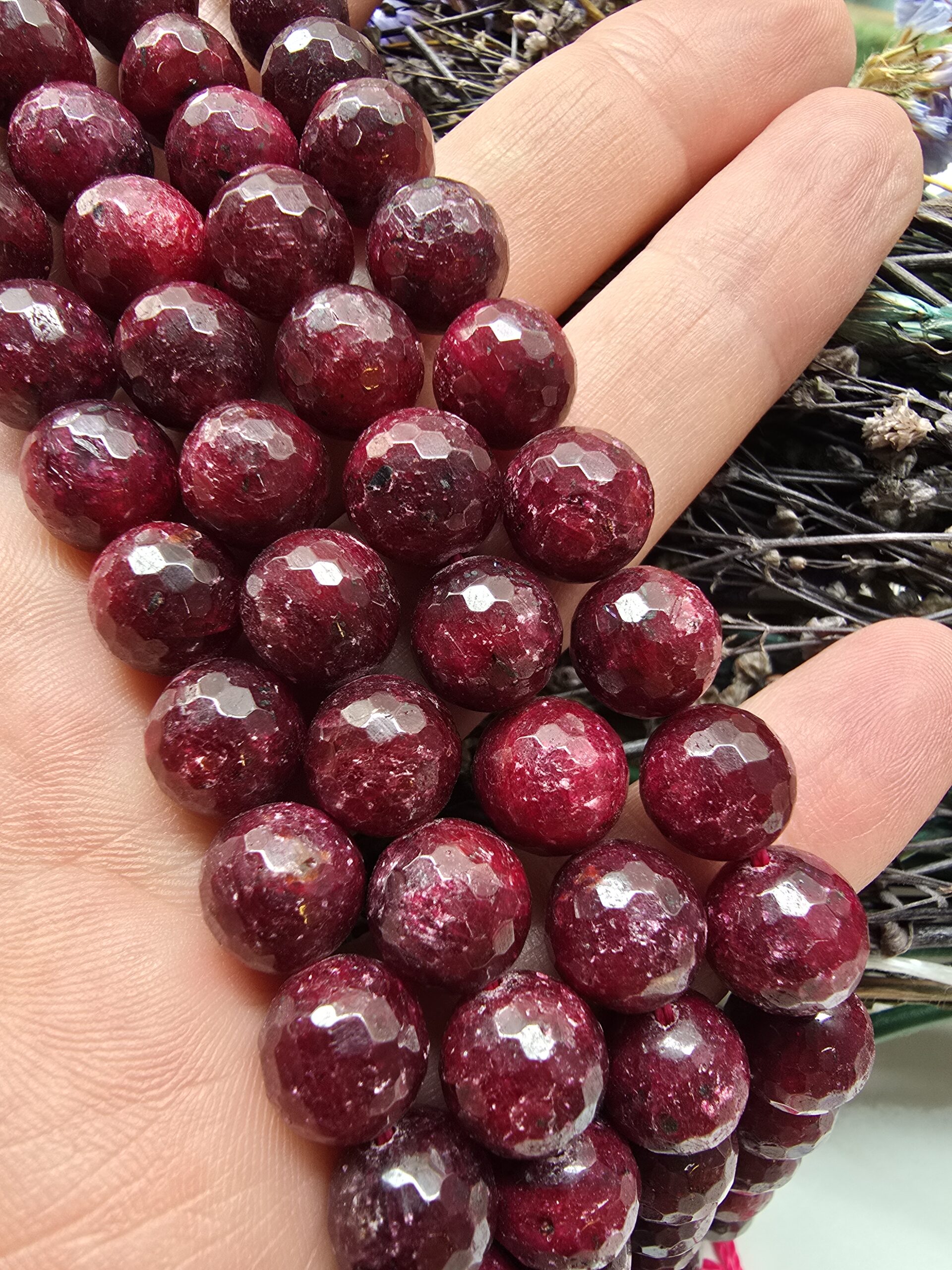 10 MM AAA Elmas Kesim Yakut Doğal Taş - Görsel 5