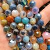8 MM AAA Faset Mix Candy Akik Taşı