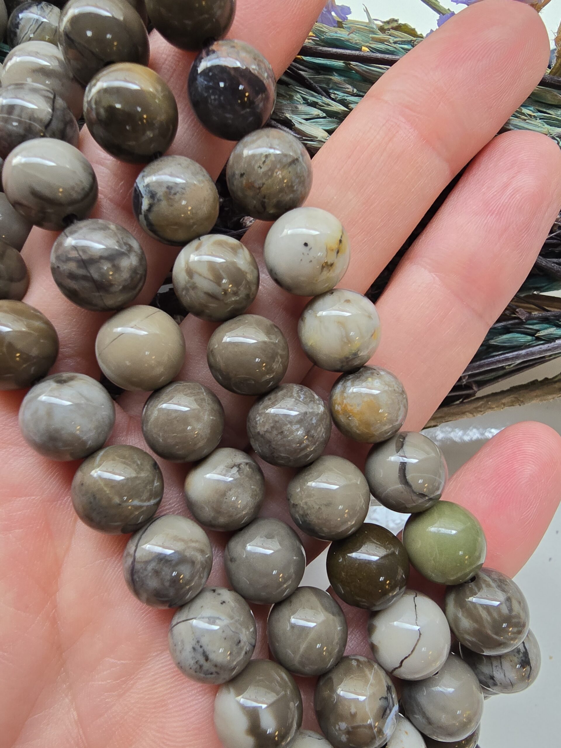 10 MM AAA Doğal Septeryan Taşı - Görsel 2