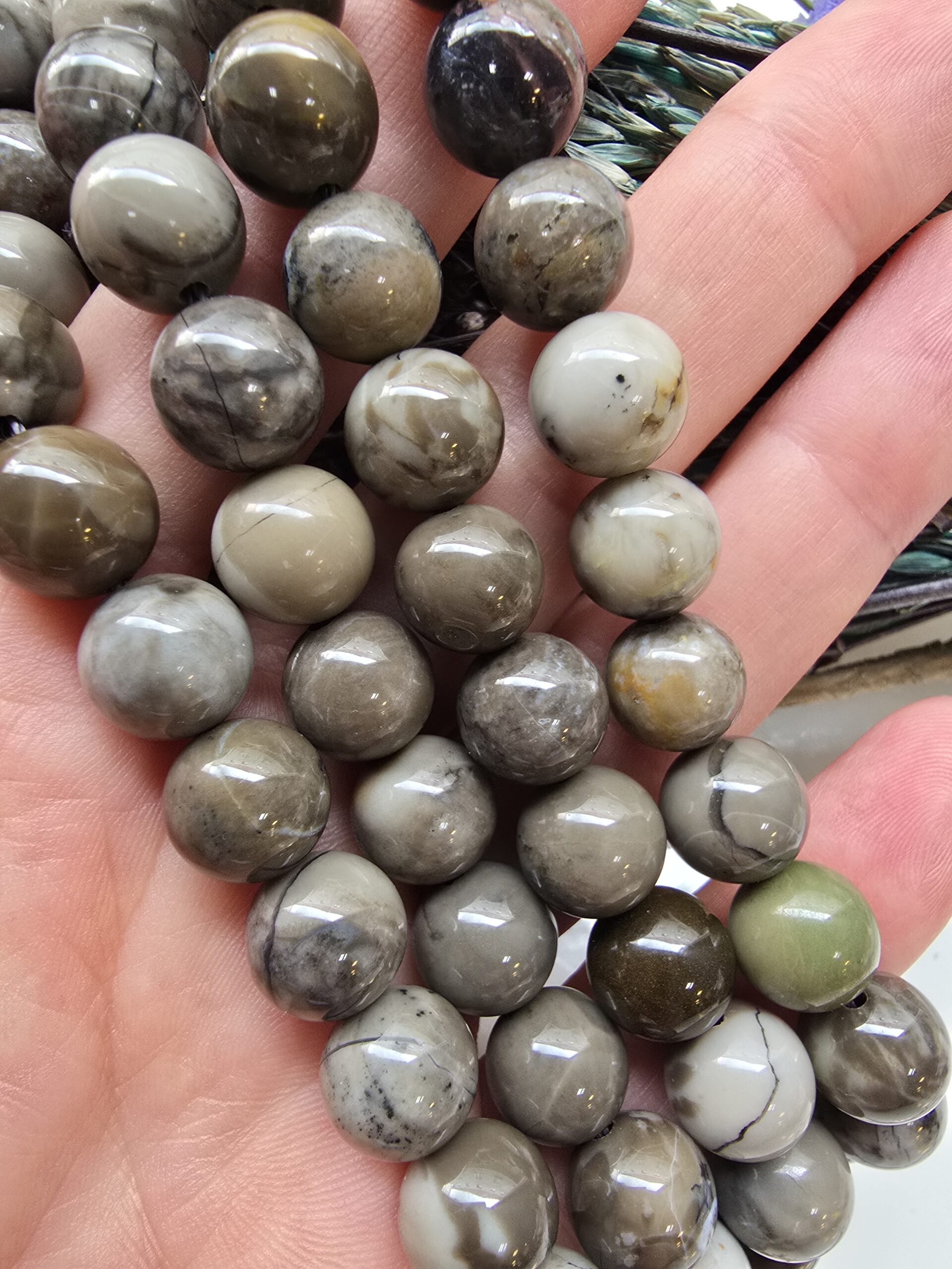 10 MM AAA Doğal Septeryan Taşı - Görsel 3