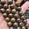 10 MM Bronzit Doğal Taş Dizi