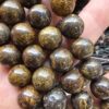 10 MM Bronzit Doğal Taş Dizi - Görsel 2