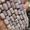 7x12 MM Silindir Kunzit Taşı - Görsel 2