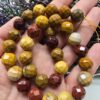 12 MM AAA Faset Makait Jasper Doğal Taş Dizi - Görsel 2