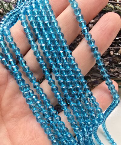 4 MM Faset Topaz Benzeri Ceyt Taşı