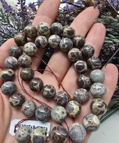 Alternative view of 10 MM AAA Leopar Jasper Doğal Taş Dizi
