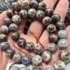 10 MM AAA Leopar Jasper Doğal Taş Dizi - Görsel 3