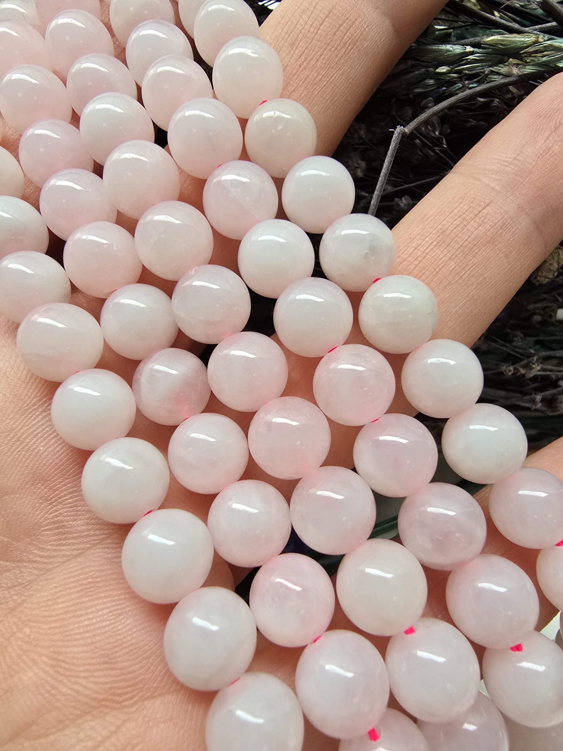 8 MM Küre Pembe Kuvars Taşı