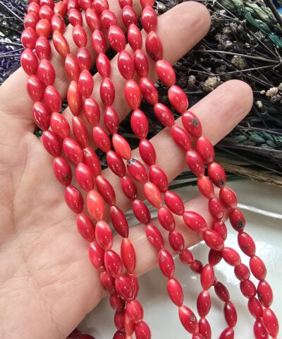 6x10 MM Arpa Mercan Doğal Taşı
