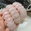 Bileklik Pembe Kuvars Doğal Taş - Görsel 6