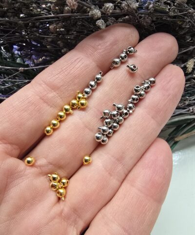 3 MM Yuvarlak Çubuk Sıkıştırmalı Takı Stoperi ve Bağlantı Sonlandırması