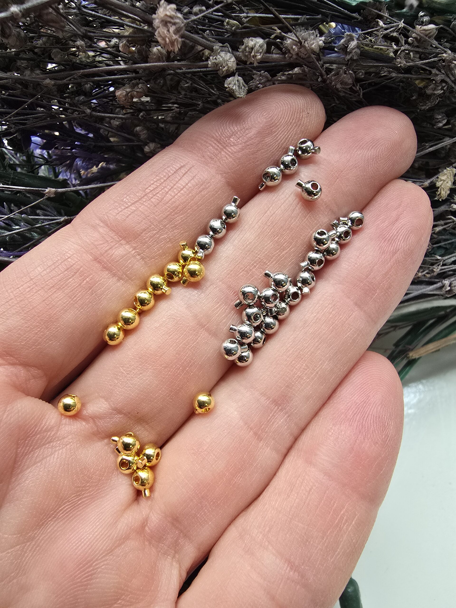 3 MM Yuvarlak Çubuk Sıkıştırmalı Takı Stoperi ve Bağlantı Sonlandırması