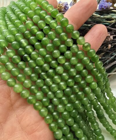 6 MM Küre Aventurin Ceyt Kuvars Taşı