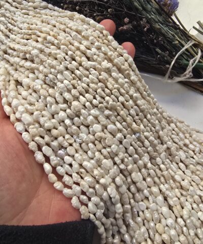 Alternative view of Ham Renkli Arpa Tatlı Su Doğal İncisi