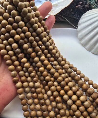 8 MM UD Sandal Ağacı Doğal Boncuk