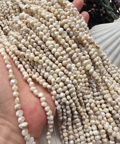 Ham Renkli Ezik Tatlı Su Doğal İnci