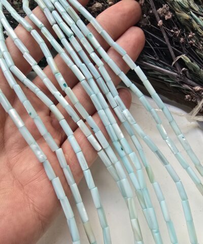 3x8 MM Silindir Akua Doğal Sedef Taşı