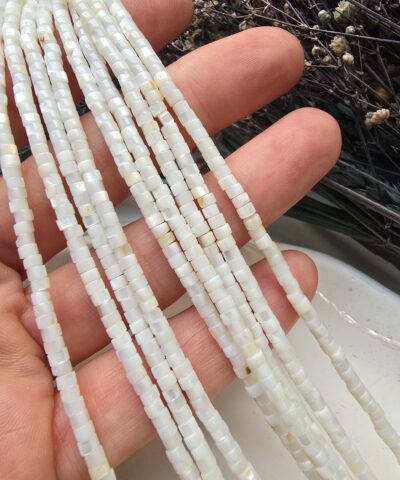 3x2 MM Silindir Doğal Sedef Taşı - Görsel 3