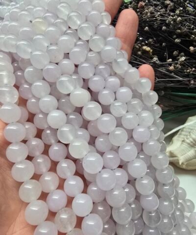 8 MM Küre Kunzit Ceyt Kuvars Taşı