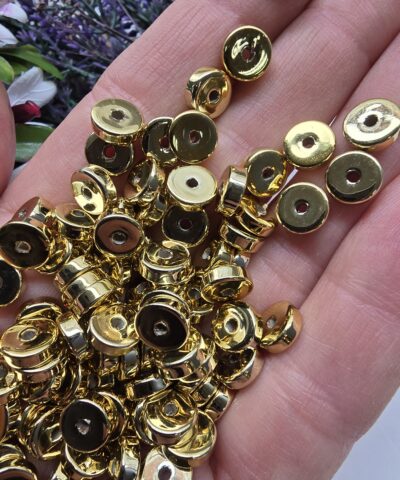 Alternative view of 8x3 MM Disk Gold Renkli Akrilik Bileklik ve Kolye Boncukları
