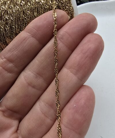 2 MM Kuyumcu Burma Çelik Zincir - Görsel 3