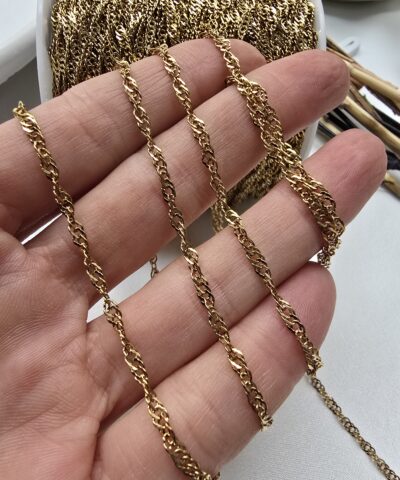2.5 MM Kuyumcu Burma Çelik Zincir - Görsel 3