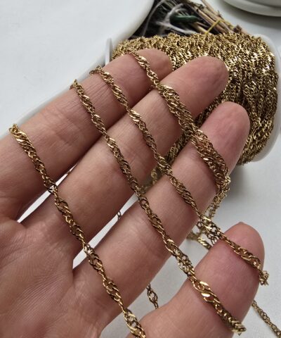 2.5 MM Kuyumcu Burma Çelik Zincir